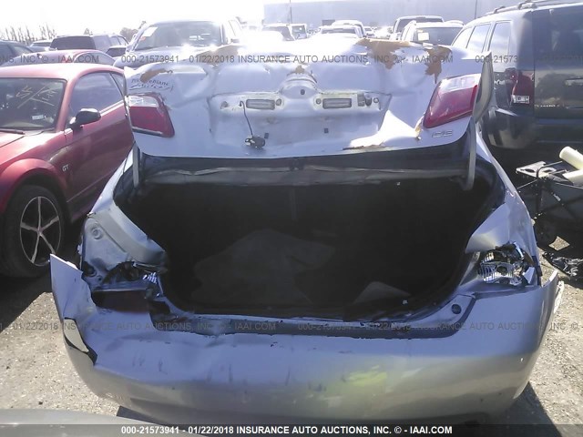 4T1BE46K97U014164 - 2007 TOYOTA CAMRY NEW GENERAT CE/LE/XLE/SE SILVER photo 6