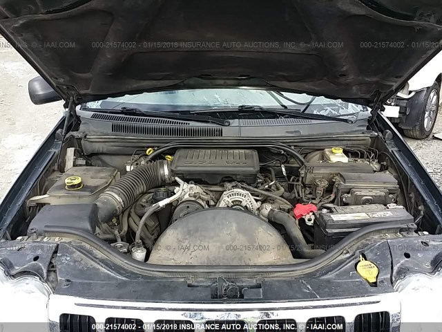 1J4GR48K35C667565 - 2005 JEEP GRAND CHEROKEE LAREDO/COLUMBIA/FREEDOM 绿色 照片 10