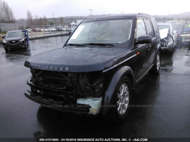 SALAD25486A368356 - 2006 LAND ROVER LR3 SE BLUE photo 2