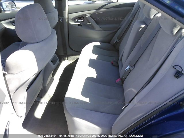 JTNBE46K493193187 - 2009 TOYOTA CAMRY SE/LE/XLE ლურჯი ფოტო 8