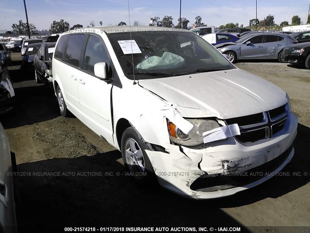 2D4RN3DG1BR682898 - 2011 DODGE GRAND CARAVAN MAINSTREET WHITE photo 1