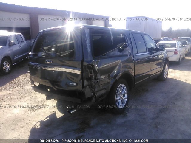 1FMJK2AT6FEF07978 - 2015 FORD EXPEDITION EL LIMITED GRAY photo 4