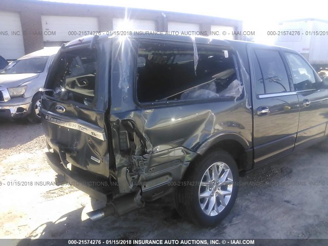 1FMJK2AT6FEF07978 - 2015 FORD EXPEDITION EL LIMITED GRAY photo 6