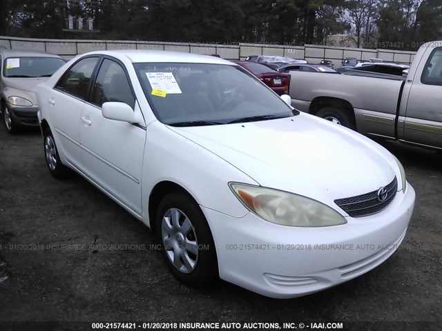 4T1BE32K54U371434 - 2004 TOYOTA CAMRY LE/XLE/SE თეთრი ფოტო 1