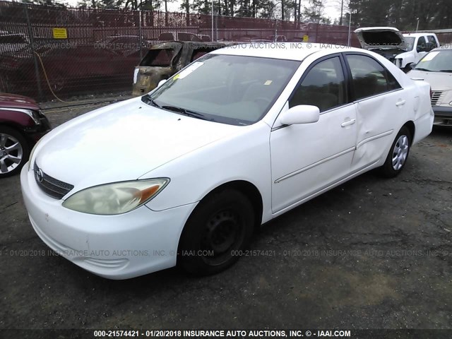 4T1BE32K54U371434 - 2004 TOYOTA CAMRY LE/XLE/SE თეთრი ფოტო 2