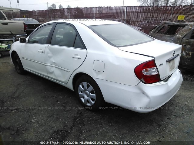 4T1BE32K54U371434 - 2004 TOYOTA CAMRY LE/XLE/SE თეთრი ფოტო 3