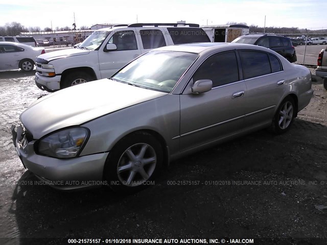 JNKBF01A63M102896 - 2003 INFINITI Q45 SILVER photo 2