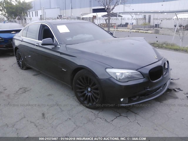 WBAKA8C56CDX01275 - 2012 BMW 750 I GRAY photo 1