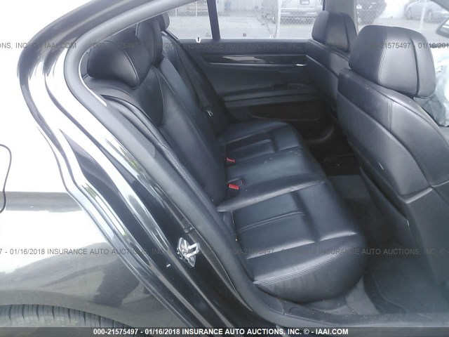 WBAKA8C56CDX01275 - 2012 BMW 750 I GRAY photo 8