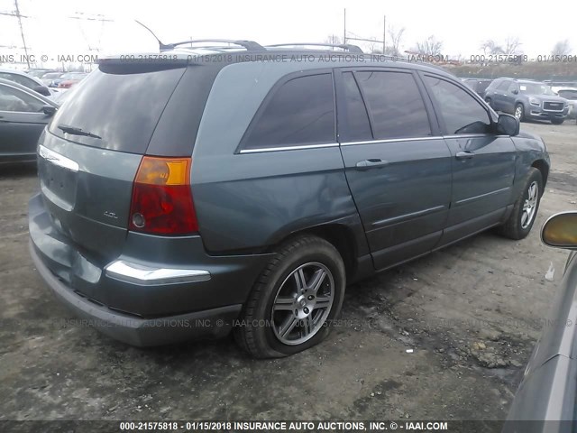 2A8GM68X17R364248 - 2007 CHRYSLER PACIFICA TOURING GRAY photo 4