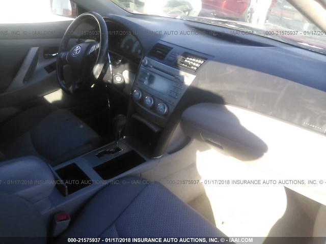 4T1BE46K18U246775 - 2008 TOYOTA CAMRY CE/LE/XLE/SE RED photo 5