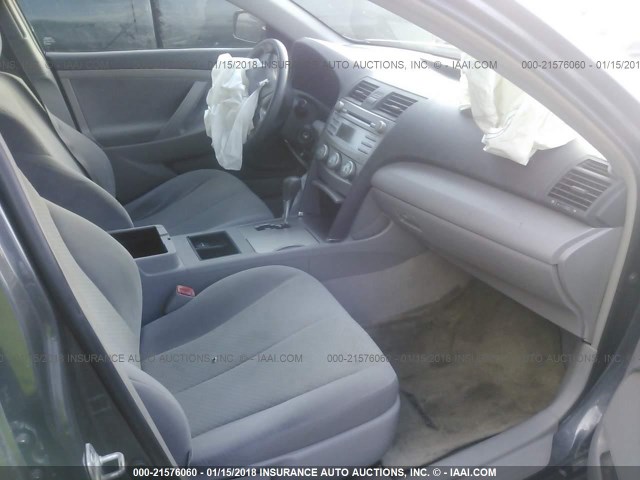 4T1BE46K39U308730 - 2009 TOYOTA CAMRY SE/LE/XLE 灰色 照片 5