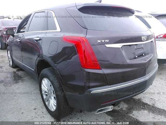 1GYKNARS3HZ250404 - 2017 CADILLAC XT5 PURPLE photo 3