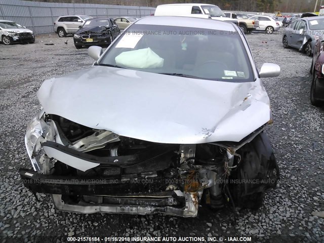 4T1BE46K59U403886 - 2009 TOYOTA CAMRY SE/LE/XLE SILVER photo 6
