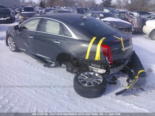 2G61R5S37G9152617 - 2016 CADILLAC XTS PREMIUM COLLECTION GRAY photo 3