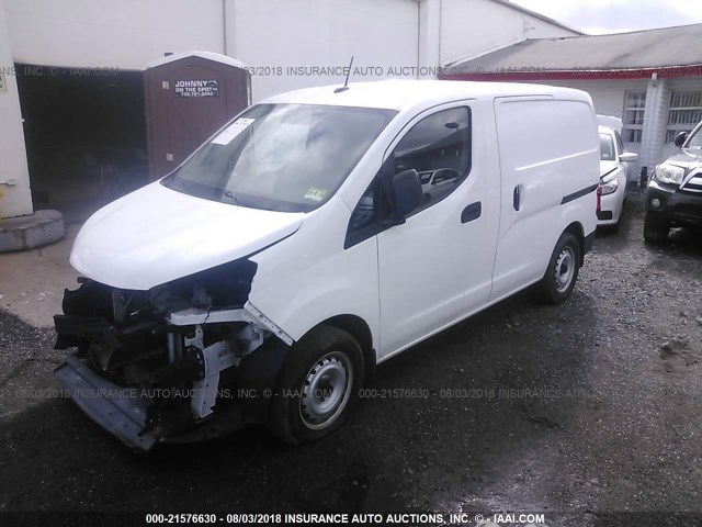 3N6CM0KN2EK699087 - 2014 NISSAN NV200 2.5S/2.5SV WHITE photo 2