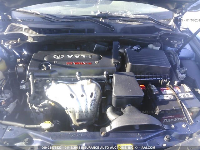4T4BE46K19R063691 - 2009 TOYOTA CAMRY SE/LE/XLE BLUE photo 10