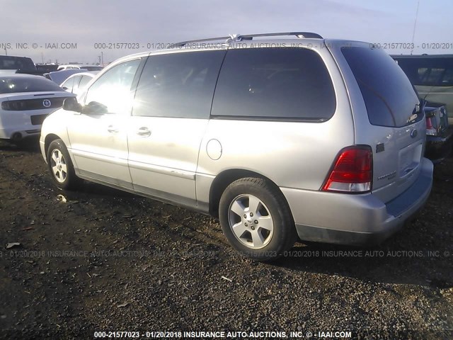 2FMZA57675BA34773 - 2005 FORD FREESTAR SES SILVER photo 3