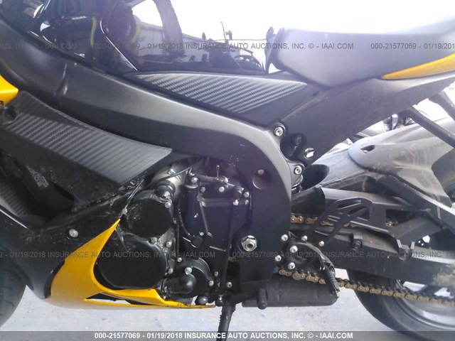 JS1GR7MA1H2102255 - 2017 SUZUKI GSX-R750 YELLOW photo 9