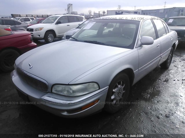 1G4CW54K924207871 - 2002 BUICK PARK AVENUE  SILVER photo 2