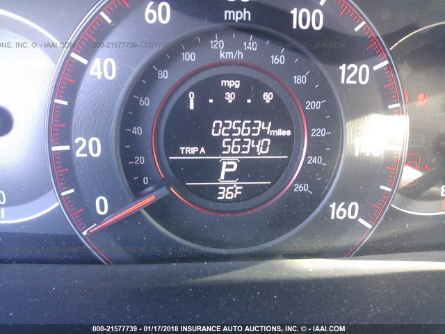 1HGCR2F5XHA016795 - 2017 HONDA ACCORD SPORT ნაცრისფერი ფოტო 7