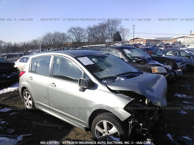 3N1BC1CP3CK260066 - 2012 NISSAN VERSA S/SL GRAY photo 1