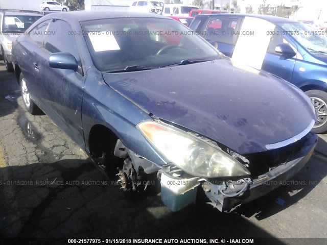 4T1CA38P36U075611 - 2006 TOYOTA CAMRY SOLARA SE/SLE Mavi foto 1