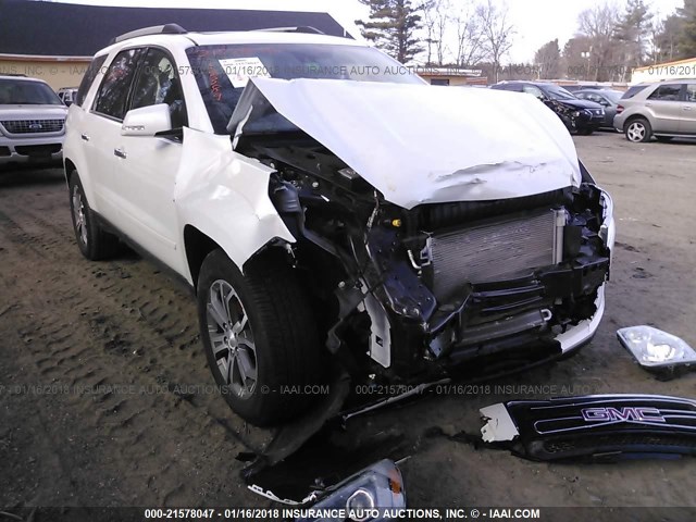 1GKKVRKD3GJ348432 - 2016 GMC ACADIA SLT-1 WHITE photo 1