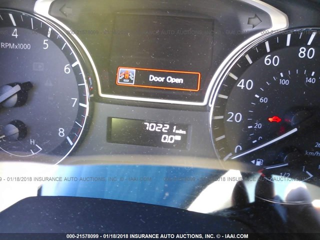 5N1AR2MM6EC721377 - 2014 NISSAN PATHFINDER S/SV/SL/PLATINUM BROWN photo 7