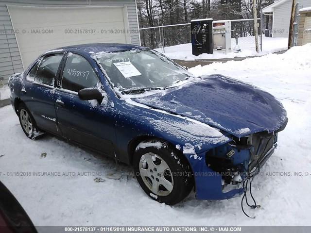 1G1JF52F437251240 - 2003 CHEVROLET CAVALIER LS BLUE photo 1