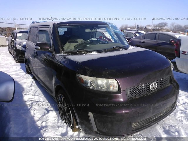 JTLZE4FE2A1110650 - 2010 TOYOTA SCION XB იასამნისფერი ფოტო 1
