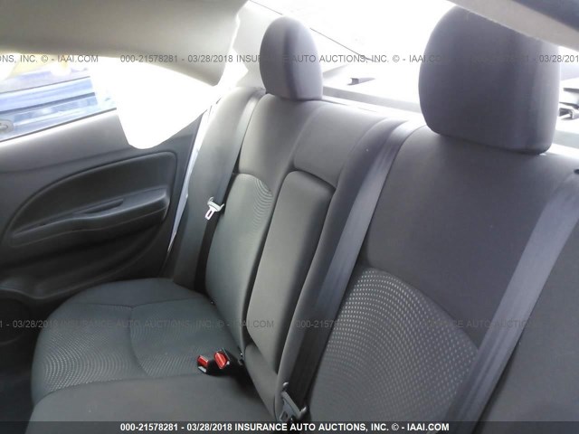 ML32F3FJ1HH003224 - 2017 MITSUBISHI MIRAGE G4 ES ვერცხლისფერი ფოტო 8