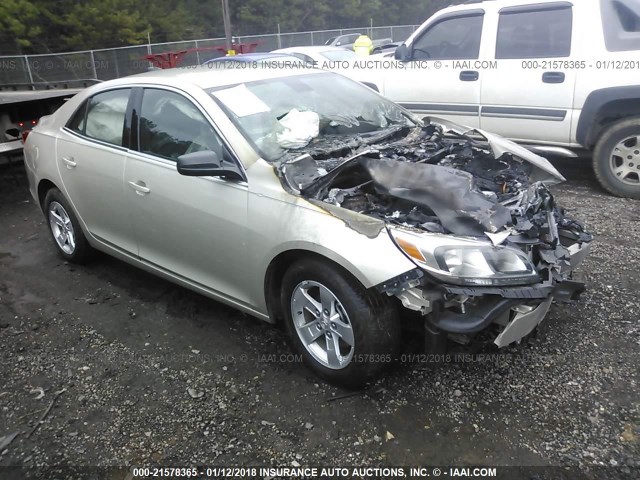 1G11B5SL9FF155941 - 2015 CHEVROLET MALIBU LS 金色 照片 1