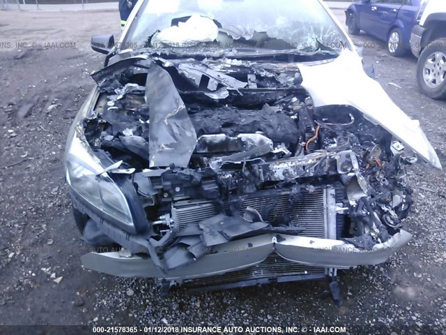 1G11B5SL9FF155941 - 2015 CHEVROLET MALIBU LS 金色 照片 6