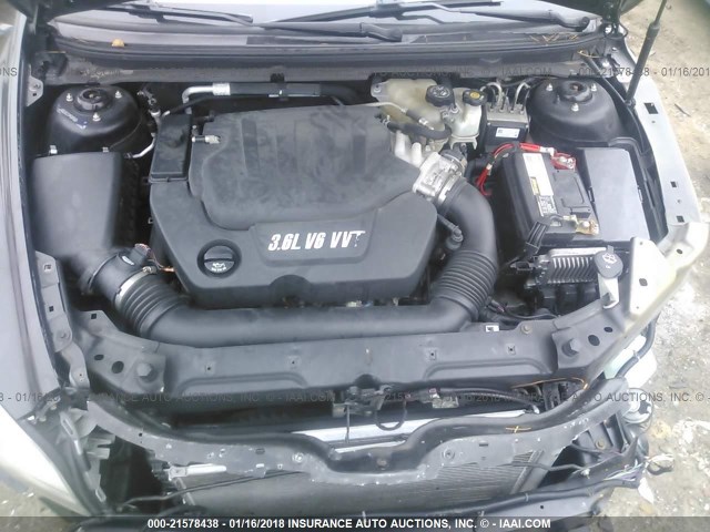 1G1ZK577794133483 - 2009 CHEVROLET MALIBU LTZ 黑色 照片 10