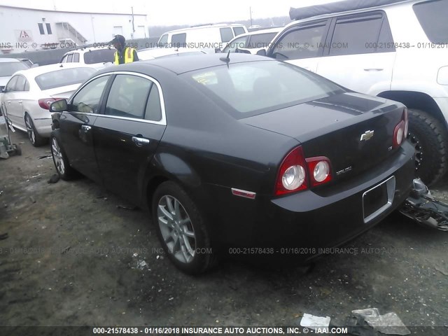 1G1ZK577794133483 - 2009 CHEVROLET MALIBU LTZ 黑色 照片 3