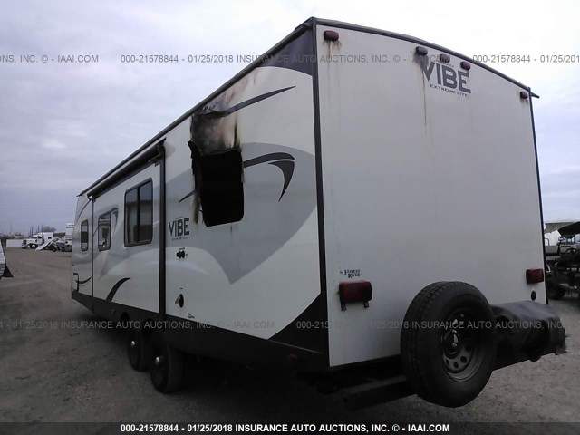 4X4TVBE22H4108512 - 2017 FOREST RIVER VIBE  Թուխ լուսանկար 3