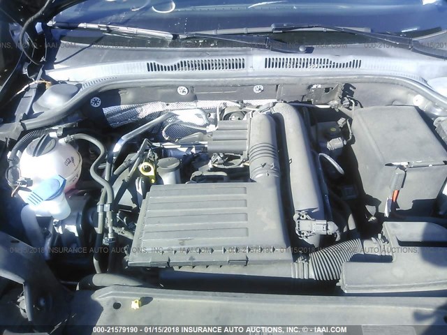 3VW2B7AJ7HM217943 - 2017 VOLKSWAGEN JETTA S 黑色 照片 10