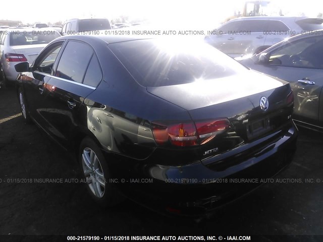 3VW2B7AJ7HM217943 - 2017 VOLKSWAGEN JETTA S 黑色 照片 3