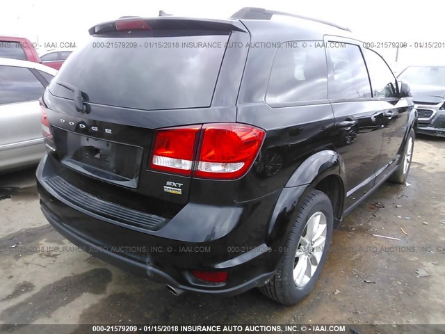 3C4PDCBG2FT628006 - 2015 DODGE JOURNEY SXT BLACK photo 4