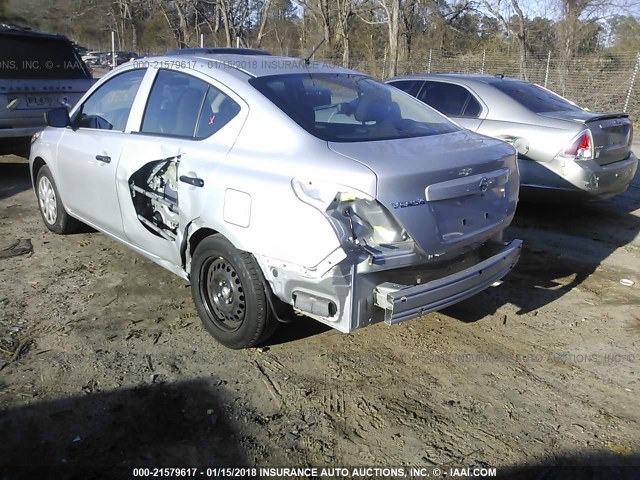 3N1CN7AP2HL843850 - 2017 NISSAN VERSA S/S PLUS/SV/SL SILVER photo 6