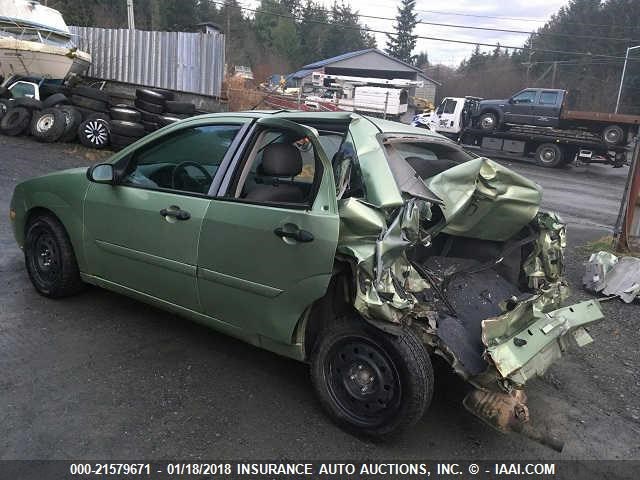 1FAFP34N67W213996 - 2007 FORD FOCUS ZX4/S/SE/SES 绿色 照片 3