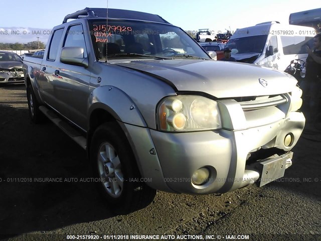 1N6ED29X23C446107 - 2003 NISSAN FRONTIER CREW CAB XE/CREW CAB SE GOLD photo 1