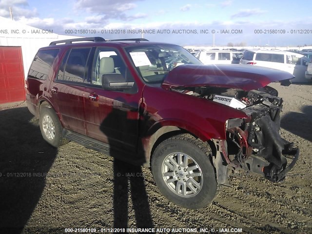 1FMJU1J50EEF41970 - 2014 FORD EXPEDITION XLT/KING RANCH RED photo 1