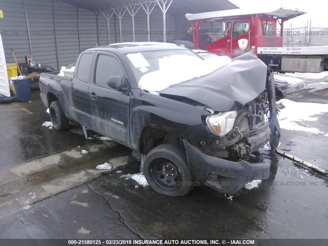 5TFTX4CN1FX050316 - 2015 TOYOTA TACOMA ACCESS CAB Schwarz Foto 1