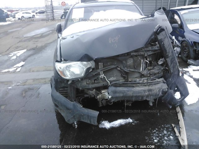 5TFTX4CN1FX050316 - 2015 TOYOTA TACOMA ACCESS CAB Schwarz Foto 6