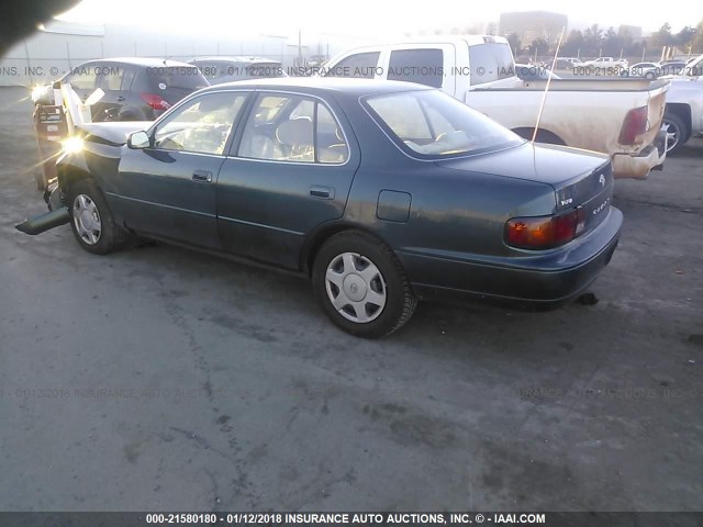 JT2BF12K5T0172310 - 1996 TOYOTA CAMRY LE/XLE/SE 绿色 照片 3