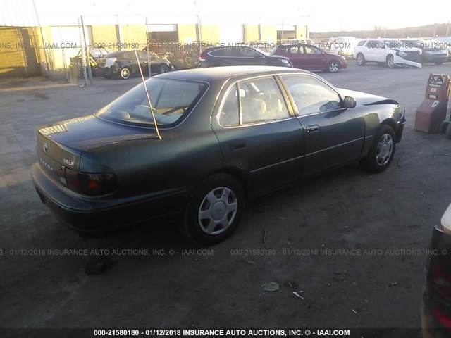 JT2BF12K5T0172310 - 1996 TOYOTA CAMRY LE/XLE/SE 绿色 照片 4