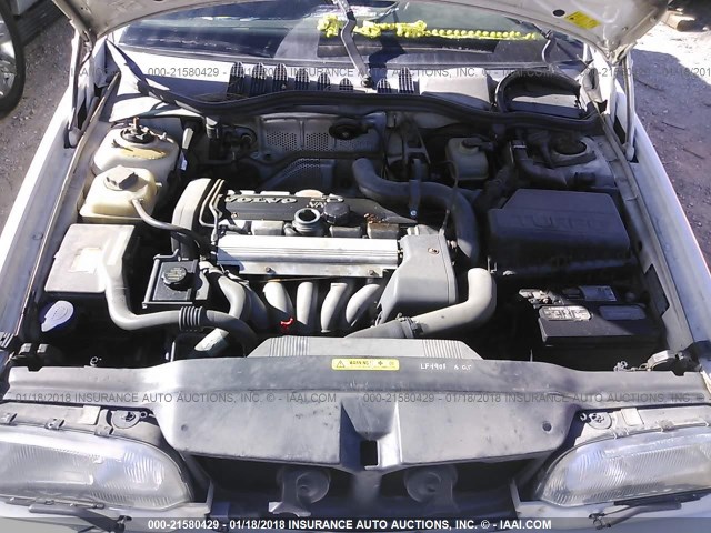 YV1LW5717S2134593 - 1995 VOLVO 850 WHITE photo 10