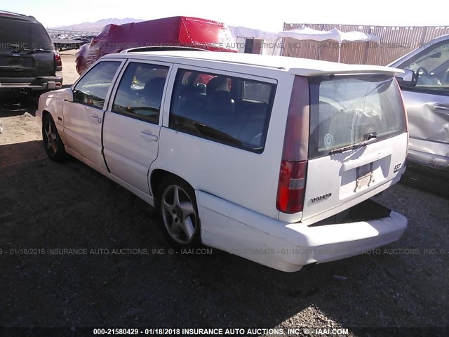 YV1LW5717S2134593 - 1995 VOLVO 850 WHITE photo 3